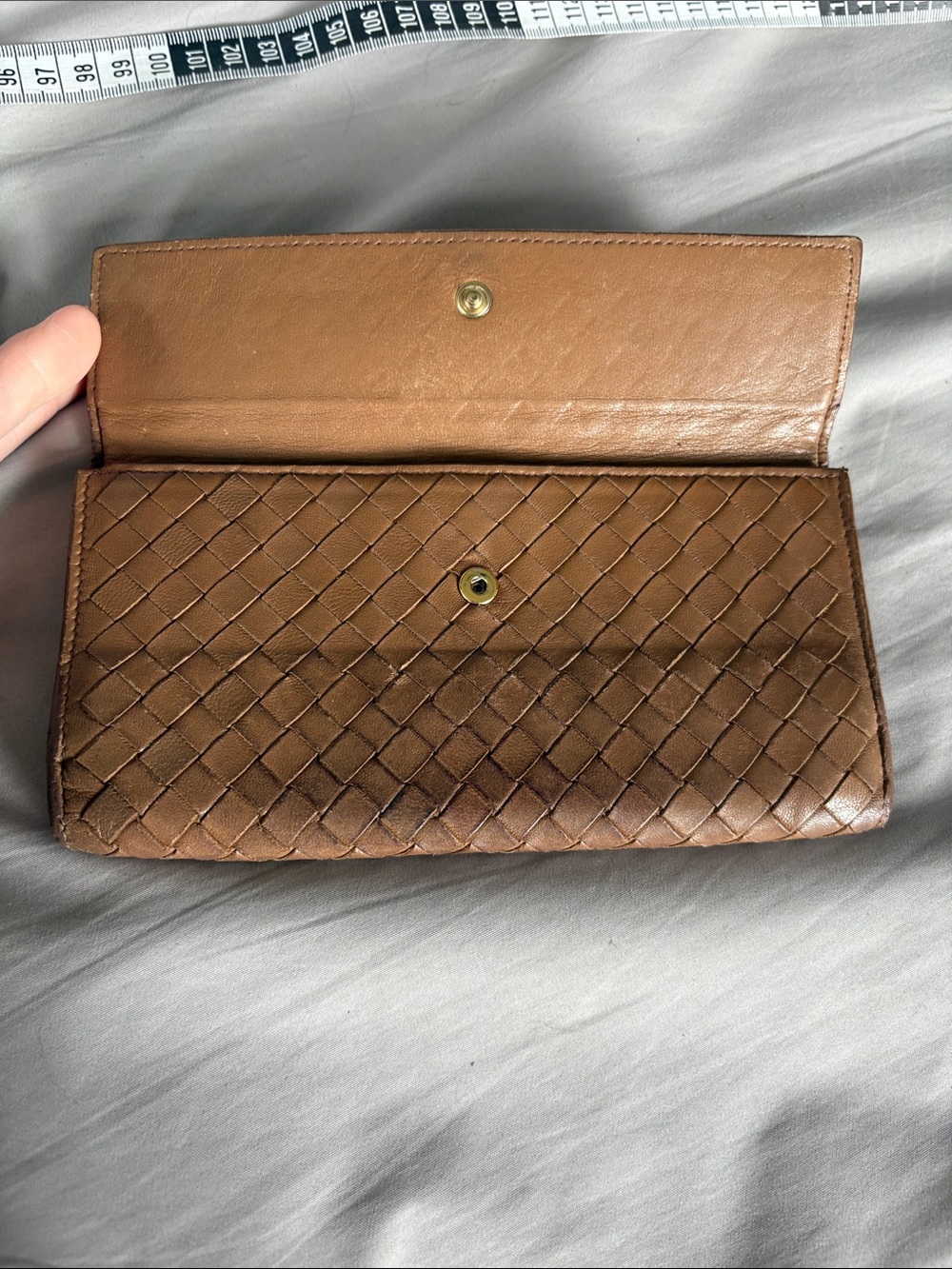 Bottega Veneta Intrecciatio NAPPA Lambskin leather long wallet leather interior - Picture 3 of 13